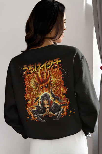 Oversized 'ITACHI UCHIHA' Sweatshirt