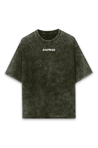 Minimal Oversized Acid Wash T-Shirt