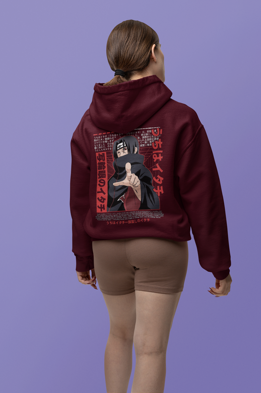 Oversized 'ITACHI UCHIHA' Hoodie