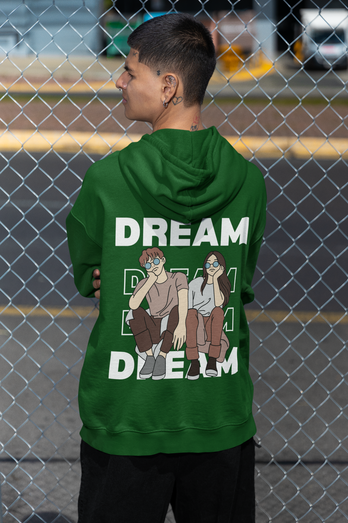 Oversized 'DREAM' Hoodie