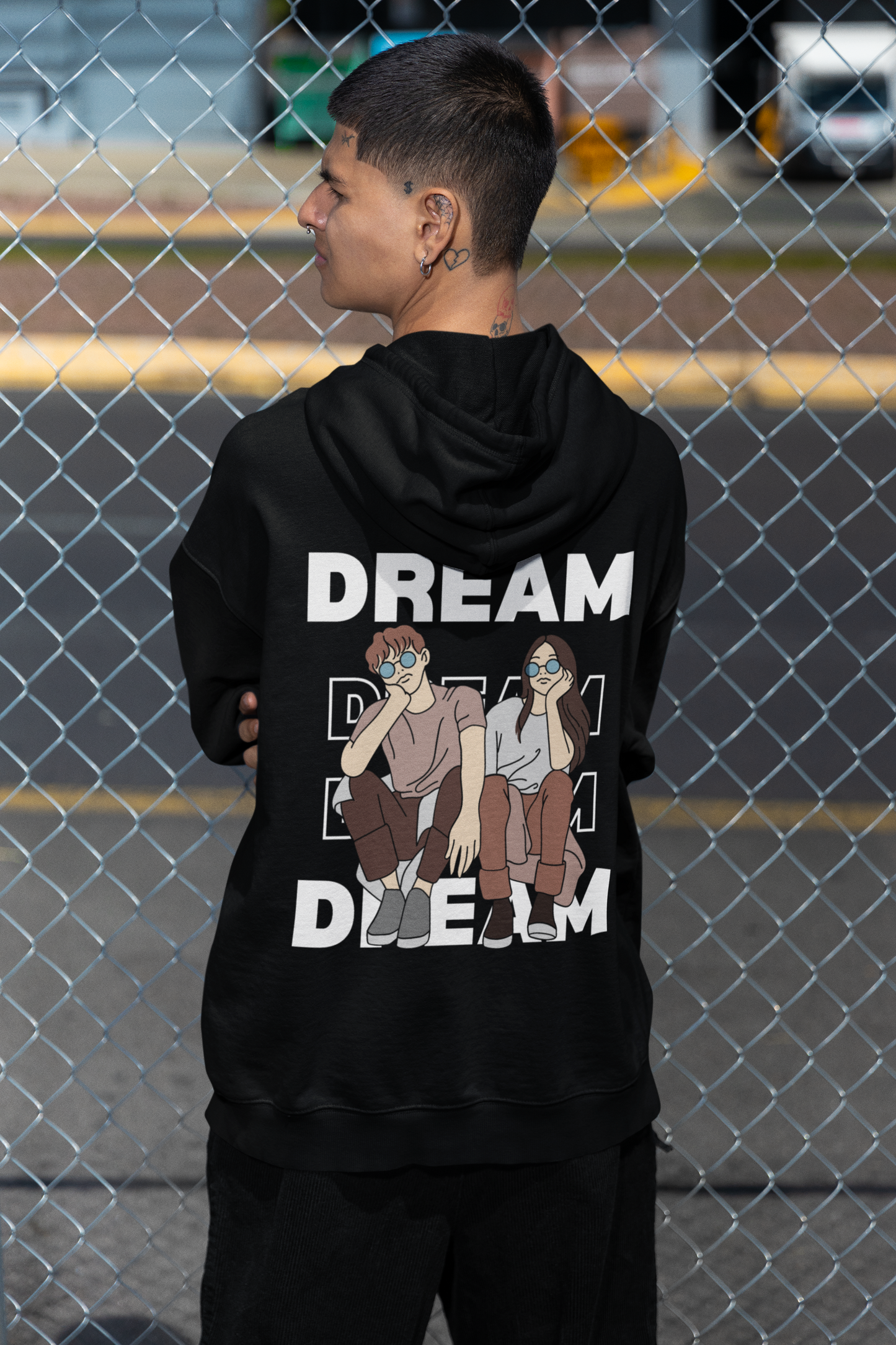 Oversized 'DREAM' Hoodie