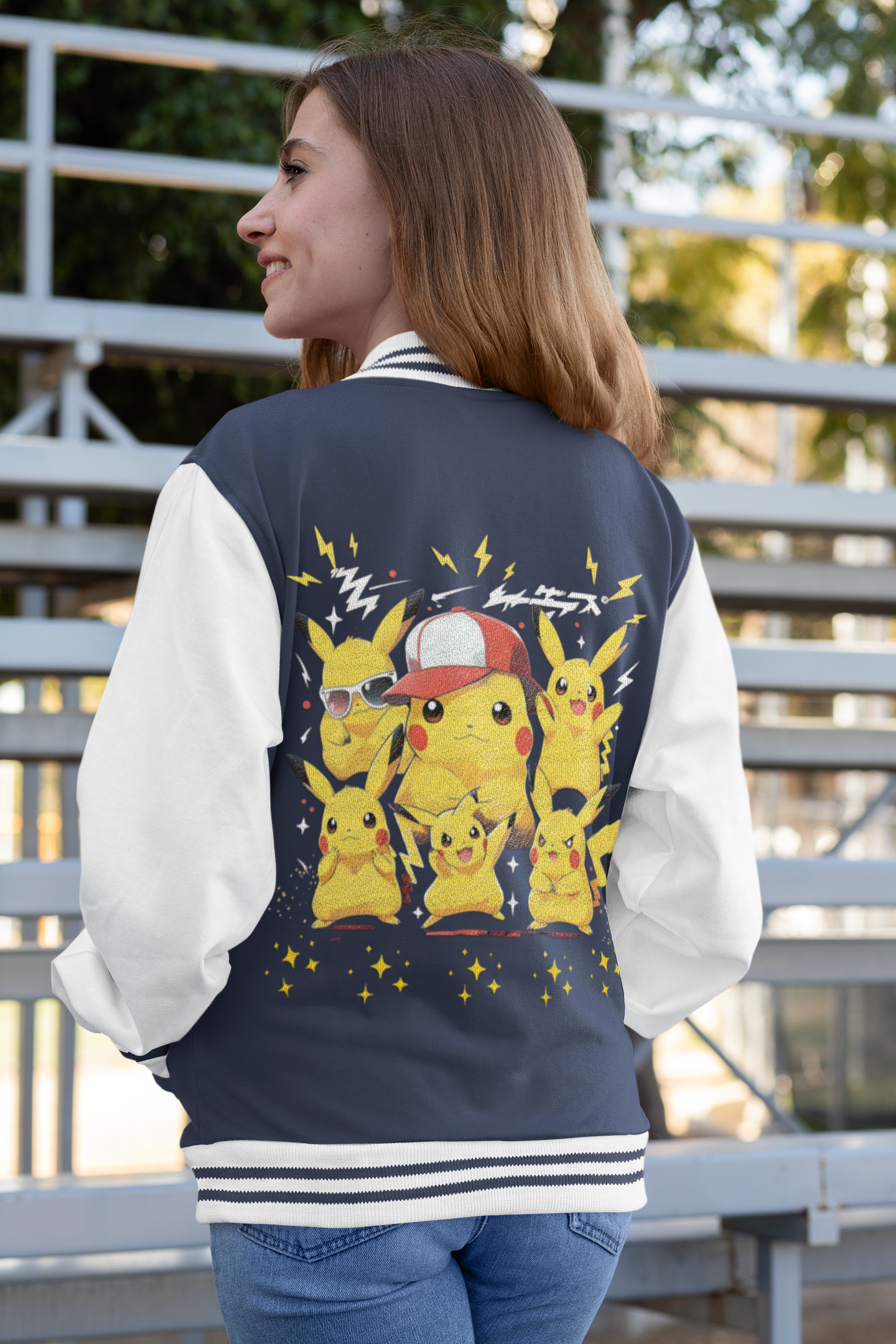 Classic 'PIKACHU' Varsity Jacket