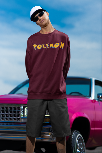 Oversized 'POKEMON' Sweatshirt