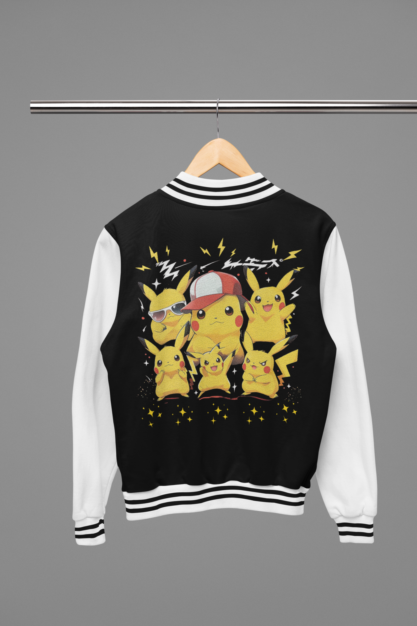 Classic 'PIKACHU' Varsity Jacket