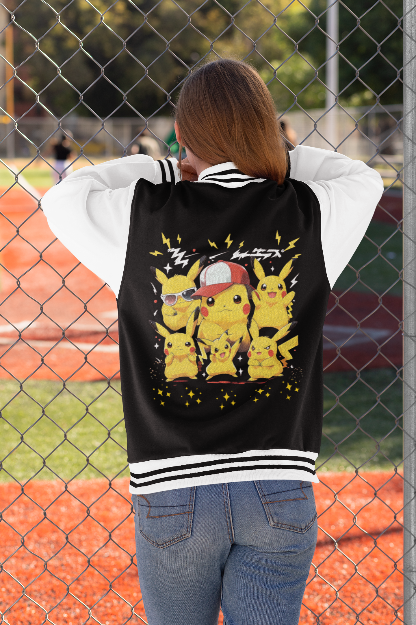 Classic 'PIKACHU' Varsity Jacket