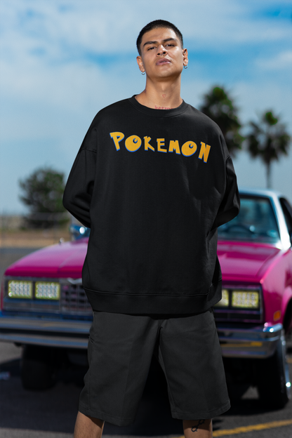 Oversized 'POKEMON' Sweatshirt